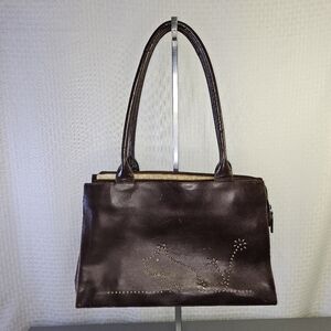 Radley Brown Terrier Purse